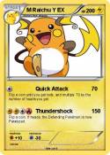 M Raichu Y EX