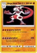 Mega Mew Two Z