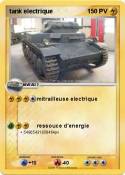 tank electrique