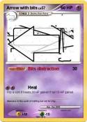 Arrow with bits
