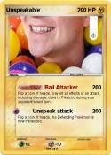 Unspeakable