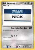 Nick Svegeous