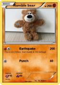 Rumble bear