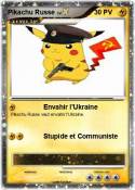 Pikachu Russe