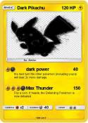 Dark Pikachu