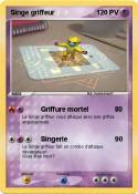 Singe griffeur