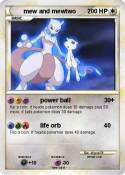 mew and mewtwo