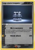 Lego storm trou