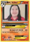 Ms. Saddul