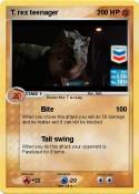 T. rex teenager