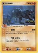 T. rex adult