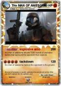 THe MAN OF AWES