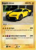 Bugatti chiron