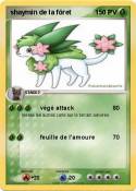 shaymin de la
