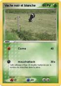 Vache noir et