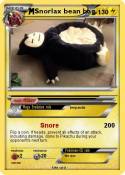 Snorlax bean