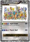 All the pokemon