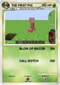 THE FIRST PIG