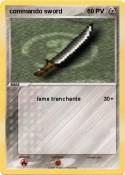 commando sword