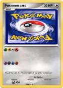 Pokemon card