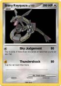 Shiny Rayquaza