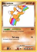 Dog rainbow