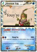 Grammar frog