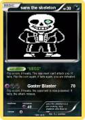 sans the skelet