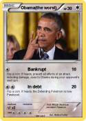 Obama(the worst