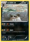 no smile cat