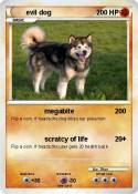 evil dog