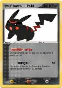 evil Pikachu