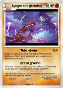kyogre and grou