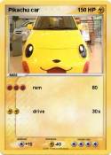 Pikachu car