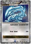 drago occhi blu