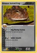 Amazon horned