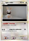 lapin crétin
