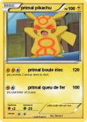 primal pikachu