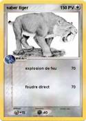 saber tiger