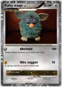 Furby slaapt