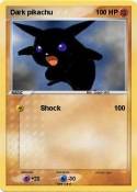 Dark pikachu
