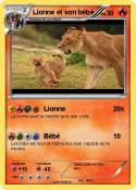 Lionne et son
