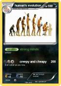 human's evoluti