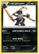 4 arm garmadon