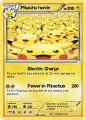 Pikachu horde