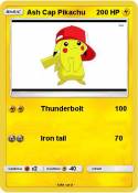Ash Cap Pikachu