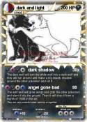 dark and light