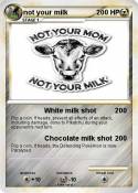 not your milk