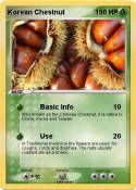 Korean Chestnut