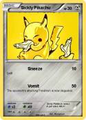 Sickly Pikachu